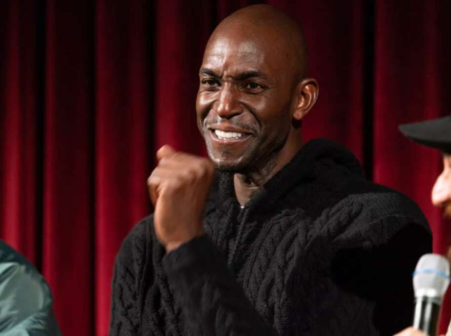 Kevin Garnett attends The Academy Of Motion Picture Arts & Sciences Hosts An Official Academy Screening Of UNCUT GEMS at MOMA - Celeste Bartos Theater on December 03, 2019 in New York City.