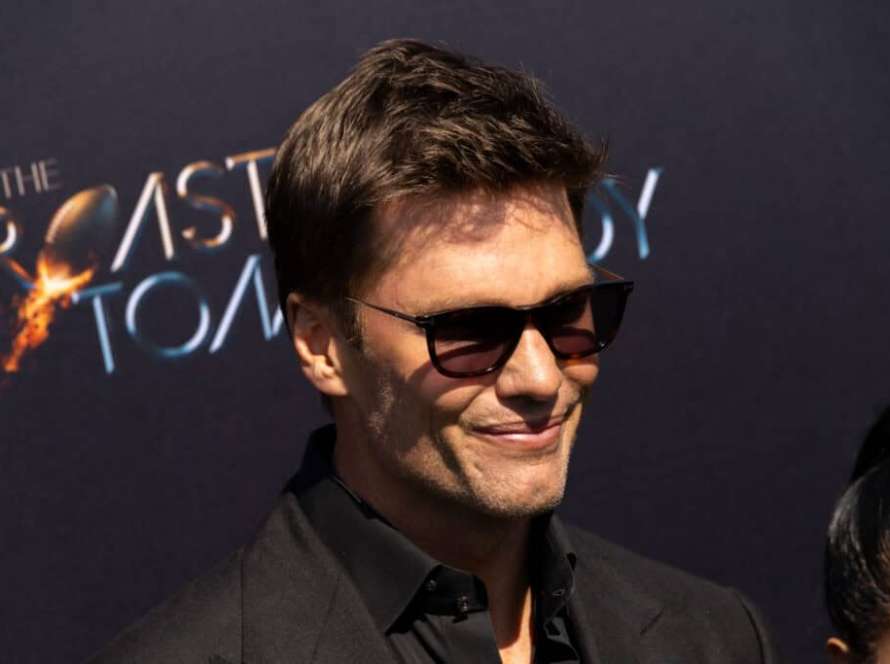 INGLEWOOD, CALIFORNIA - MAY 5: Tom Brady attends Netflix Is A Joke Fest's "The Greatest Roast Of All Time: Tom Brady" at the Kia Forum on May 5, 2024 in Inglewood, California.