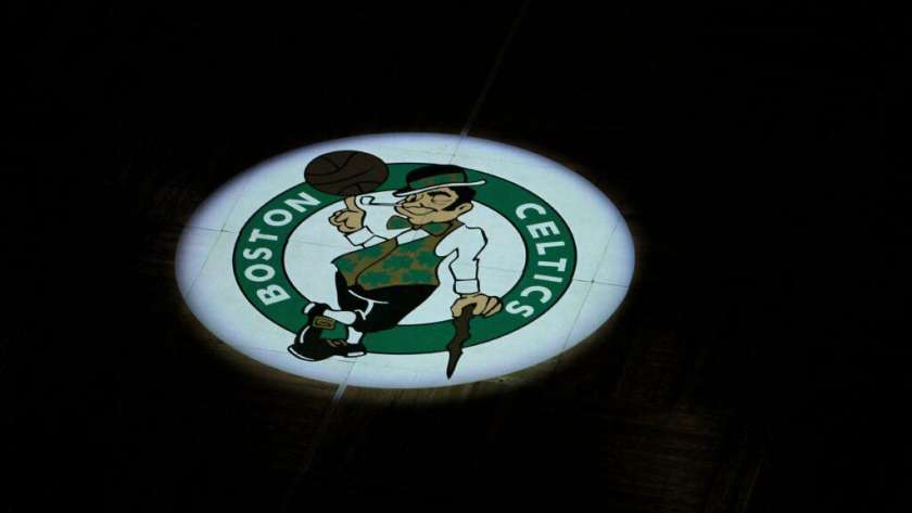 A detail of the Boston Celtics logo as the Celtics get set to play against the Los Angeles Lakers during Game Four of the 2010 NBA Finals on June 10, 2010 at TD Garden in Boston, Massachusetts. NOTE TO USER: User expressly acknowledges and agrees that, by downloading and/or using this Photograph, user is consenting to the terms and conditions of the Getty Images License Agreement.