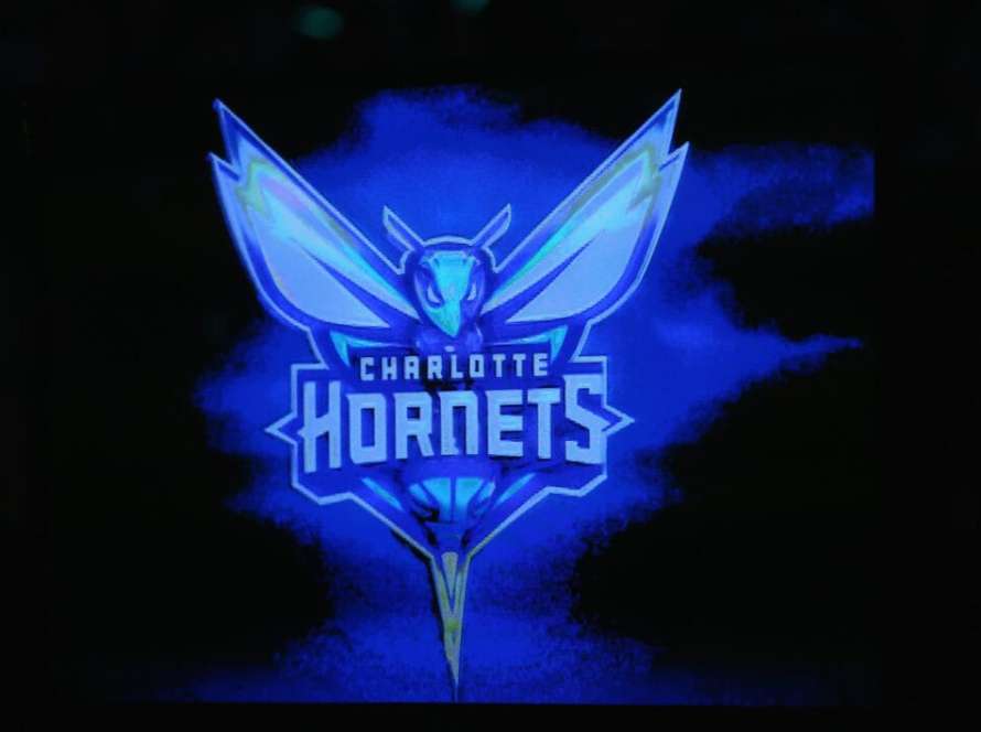 The Charlotte Bobcats unveil the new logo for next years team name change during their game at Time Warner Cable Arena on December 21, 2013 in Charlotte, North Carolina. NOTE TO USER: User expressly acknowledges and agrees that, by downloading and or using this photograph, User is consenting to the terms and conditions of the Getty Images License Agreement.